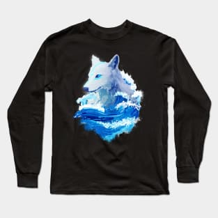 Wolf Wave Long Sleeve T-Shirt